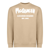 Mushroom Alexander Mcqueen Classic Heavyweight Sweatshirt - StudioElite