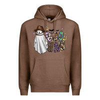 Chestnut Boo Haw Premium Hoodie - CowhideDigitalArt