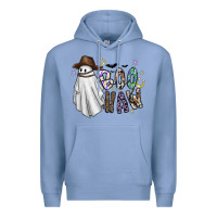 Colony Blue Boo Haw Premium Hoodie - CowhideDigitalArt