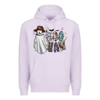 Lilac Boo Haw Premium Hoodie - CowhideDigitalArt
