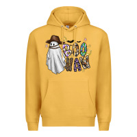 Mustard Boo Haw Premium Hoodie - CowhideDigitalArt