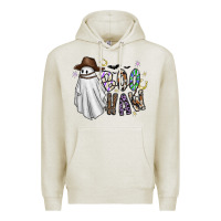 Oatmeal Heather Boo Haw Premium Hoodie - CowhideDigitalArt