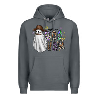 Rock Boo Haw Premium Hoodie - CowhideDigitalArt