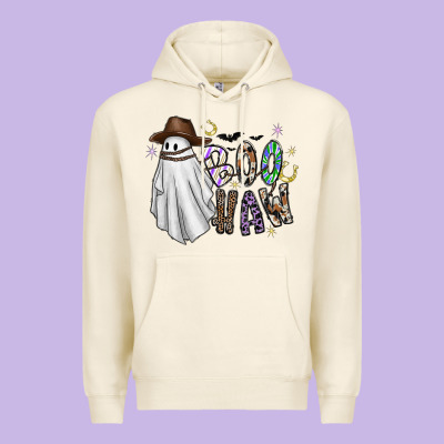 Boo Haw Premium Hoodie Designed By Cowhidedigitalart