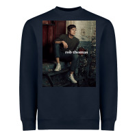 Navy Rob Thomas Heavyweight Sweatshirt - PixelFlow