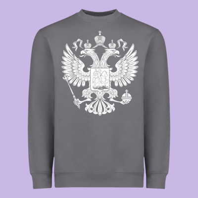 Russian Double Headed Eagle For A Russia Fan Gift T Shirt Heavyweight Sweatshirt Designed By Pixelflow