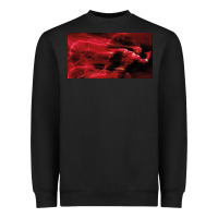 Black The Flash Heavyweight Sweatshirt - PixelFlow