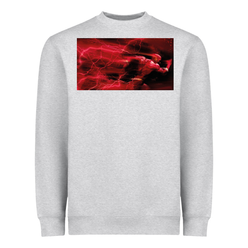 The Flash Heavyweight Sweatshirt by PixelFlow | Teevron