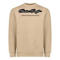 Mushroom Chris Craft Boats Heavyweight Sweatshirt - PixelFlow