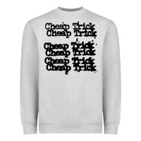 Heather Grey cheap trick Heavyweight Sweatshirt - PixelFlow