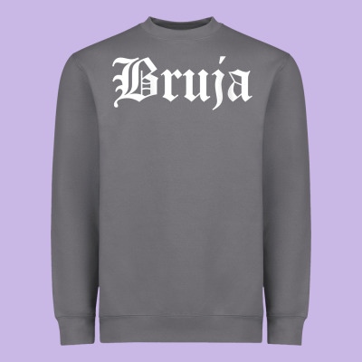 Womens Bruja Old English Chola Witchy V Neck T Shirt Heavyweight Sweatshirt Designed By Pixelflow