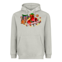 Moon Dust cowgirl hat with gifts and cookies Heavyweight Hoodie - AdoDesignShop