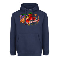 Cowgirl Hat With Gifts And Cookies Heavyweight Hoodie | Teevron