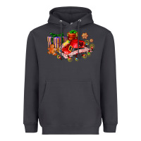 Smoke cowgirl hat with gifts and cookies Heavyweight Hoodie - AdoDesignShop