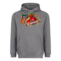 Storm cowgirl hat with gifts and cookies Heavyweight Hoodie - AdoDesignShop