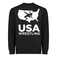 Black usa power united states Heavyweight Sweatshirt - PixelFlow