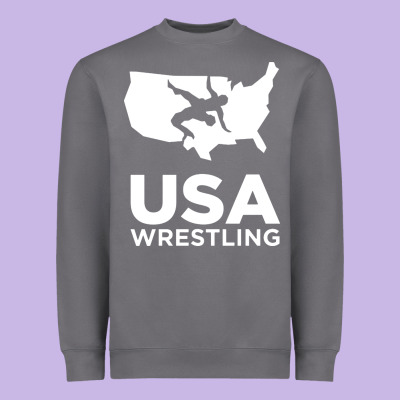 Usa Power United States Heavyweight Sweatshirt Designed By Pixelflow