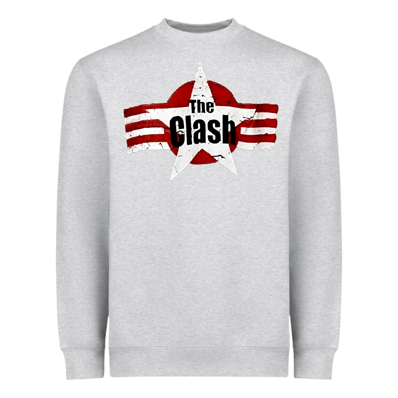 Old Rock 1976 Clash Heavyweight Sweatshirt by PixelFlow | Teevron