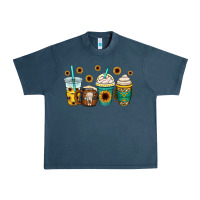 Midnight Navy yellowstone coffee cups Urban Heavy Tee - OliviaCreatesArt