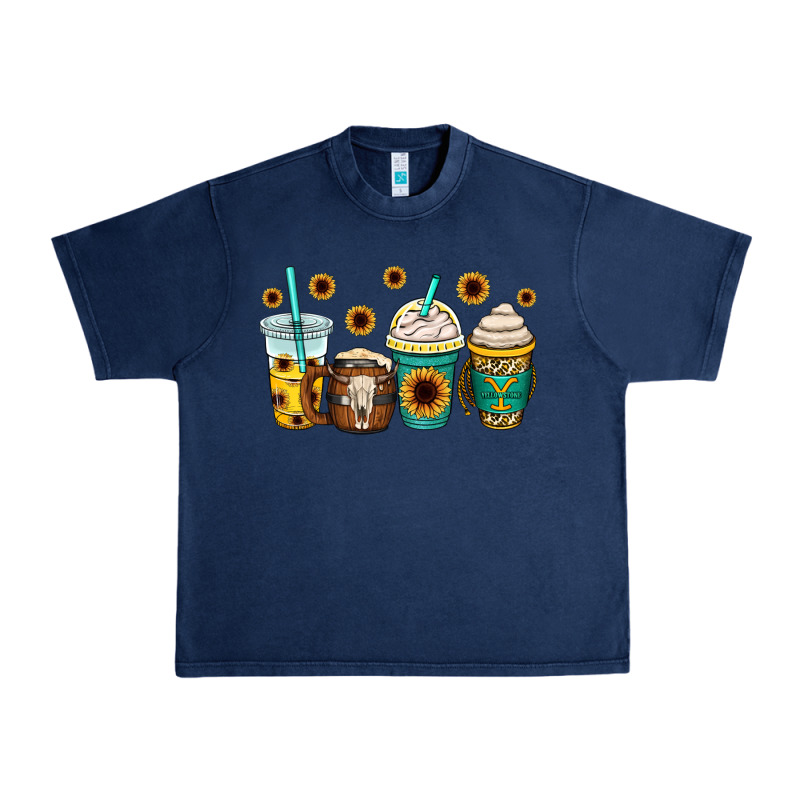 Yellowstone Coffee Cups Urban Heavy Tee by OliviaCreatesArt | Teevron