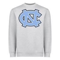 Heather Grey unc tar heels Heavyweight Sweatshirt - PixelFlow