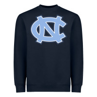 Navy unc tar heels Heavyweight Sweatshirt - PixelFlow