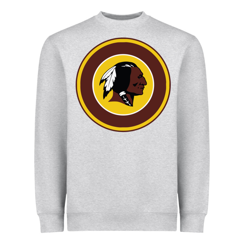 The Indian Red Skins Clasic Heavyweight Sweatshirt by PixelFlow | Teevron