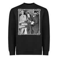 Black Lee Harvey Oswald and the Jack Ru Heavyweight Sweatshirt - PixelFlow