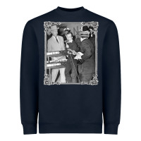 Navy Lee Harvey Oswald and the Jack Ru Heavyweight Sweatshirt - PixelFlow
