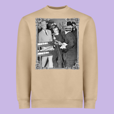 Lee Harvey Oswald And The Jack Ru Heavyweight Sweatshirt Designed By Pixelflow