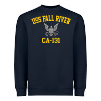 Navy uss fall river ca 131 Heavyweight Sweatshirt - PixelFlow