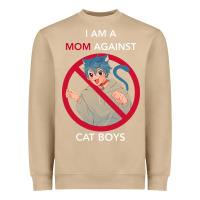 Mushroom i am a mom against cat boys Heavyweight Sweatshirt - PixelFlow