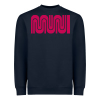 Navy sf muni bart    muni Heavyweight Sweatshirt - PixelFlow