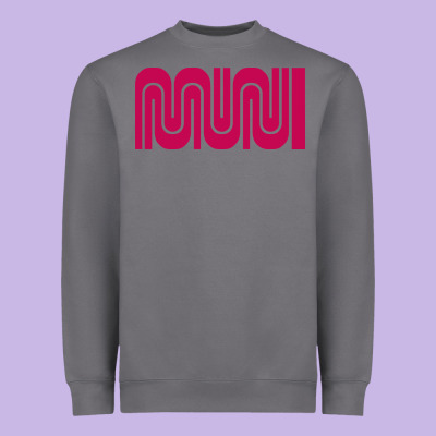 Sf Muni Bart    Muni Heavyweight Sweatshirt Designed By Pixelflow