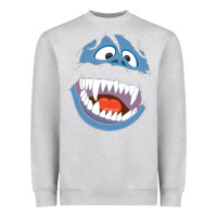 Heather Grey abominable bumble rudolph special Heavyweight Sweatshirt - PixelFlow