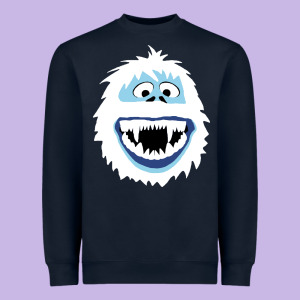Bumble Face Heavyweight Sweatshirt Designed By Pixelflow