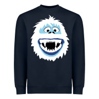 Navy bumble face Heavyweight Sweatshirt - PixelFlow