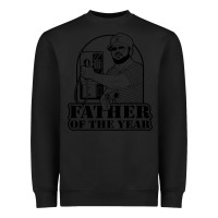 Black Gary Plauche Heavyweight Sweatshirt - PixelFlow