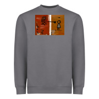 Storm It’s Always Sunny Painting Heavyweight Sweatshirt - PixelFlow