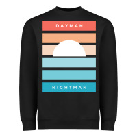 Black DAYMAN NIGHTMAN - It's Always Sunny Heavyweight Sweatshirt - PixelFlow