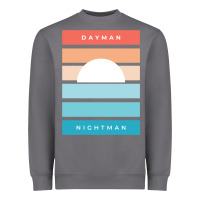 Storm DAYMAN NIGHTMAN - It's Always Sunny Heavyweight Sweatshirt - PixelFlow