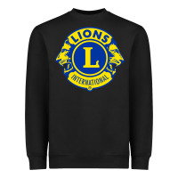 Black lions clubs international classic Heavyweight Sweatshirt - PixelFlow