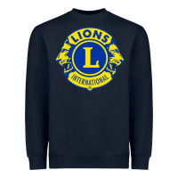 Navy lions clubs international classic Heavyweight Sweatshirt - PixelFlow