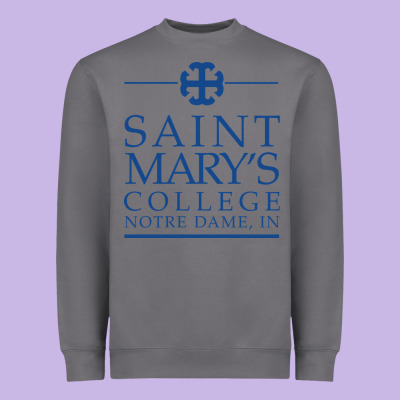 Saint Mary's College Belles Heavyweight Sweatshirt Designed By Pixelflow