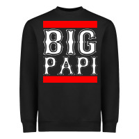Black big papi Heavyweight Sweatshirt - PixelFlow