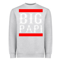 Heather Grey big papi Heavyweight Sweatshirt - PixelFlow