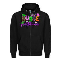 Black nurse practitioner Zipper Hoodie - AdoDesignShop