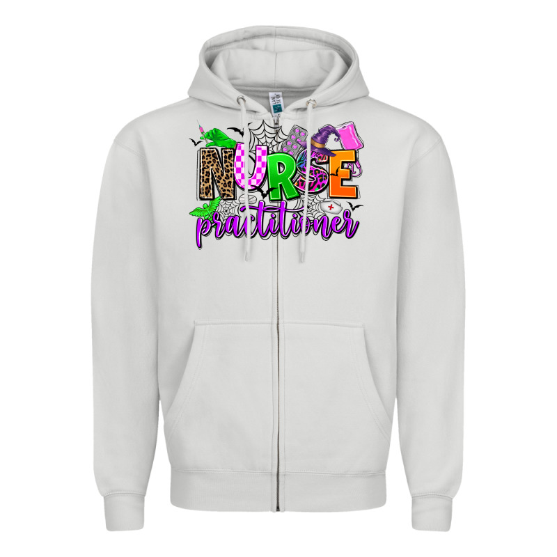 Nurse Practitioner Zipper Hoodie by AdoDesignShop | Teevron