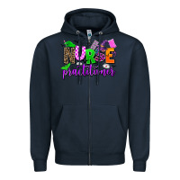 Navy nurse practitioner Zipper Hoodie - AdoDesignShop