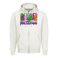 Oatmeal Heather nurse practitioner Zipper Hoodie - AdoDesignShop